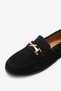 Stela Women's Genuine Leather Casual Shoes - Black Suede - 5