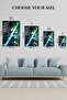 Kirito Anime Metal Wall Art - 6