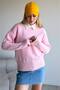 Crew Neck Drop Shoulder Soft Textured Loose Fit Long Sleeve Basic Knitwear Sweater Aw26Kz00029 - 3