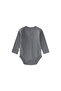 Double-Breasted Bodysuit 0-18 Months Gray - 2