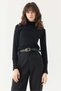 Women's Half Fisherman Knitwear Sweater - 2