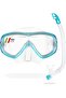 Children Wide View Comfortable Snorkeling Set - Ondina & Top Jr: made in Italy