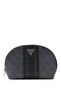Women's Makeup Bag Zippered Logo Patterned Cosmetic Bag Daily Use Stylish Compact Pw7573P6370 - 2