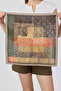 Silk Textured 100% Cotton Patterned Scarf - 3