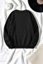 Unisex Mixed Print Crew Neck Sweatshirt - 2