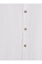 Özmarka New Season White Standard Fit Men's Shirt - 5