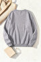 Unisex Flying Butterflies Printed Crew Neck Sweatshirt - 2