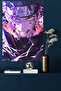 Kakashi Hatake Anime Metal Wall Art - 4