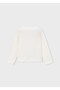 Girl's Embroidered Long Sleeve T-Shirt 4035 - 4