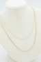 Style Pearl/Xuping Jewelry Two Row Chain Model Necklace - 4