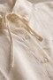 Yellow linen textured long shirt - 3
