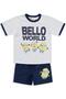 2-9 Years Old Shorts Set - White