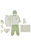 Miss You Love Bodysuit Sets - Green