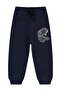 Cyber Trex Printed Sweatpants for 2-5 Years Old - Navy Blue