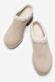 Zerlinda Women's Genuine Leather Clogs Slippers Beige Suede - 4
