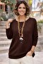 Brown Star Mercerized Blouse - 2