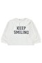 Camisole Collared Sweatshirt for 6-9 Years Old - Ecru