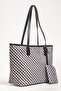 Women's Patterned Zippered Wallet Detailed Shoulder Bag - 2