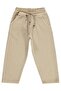 Lace-Up Front Pants for 6-9 Years Old - Beige