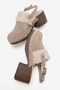 Zaronil Women's Genuine Leather Clogs Slippers Mink Suede - 5