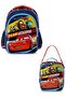 Double Compartment Primary School Bag and Lunchbox Set Lightning Mcqueen 2-Piece Bag Set