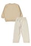 Mıcgıgan Printed Tracksuit Set for 2-5 Years - Beige - 3