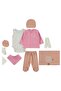 Baby Lamb Bodysuit Sets - Powder