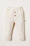 Children's Wide Report Pants with Front Pockets - 3