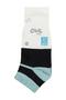 Derbili Double Color 3-Piece Boys' Booties Socks for Ages 2-12 - 5