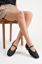 Careda Women's Ballerinas - Black - 6