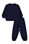 Quilted 2-5 Years Old Set - Navy Blue - 2
