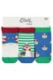 Pengui 3-Piece 6-Piece Baby Girl Socks Set - 7