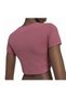 Kt4756-K Ess Rib Tee Women's T-Shirt Burgundy - 4
