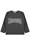 Whatever Printed Sweatshirt for Ages 6-9 - Gray