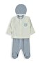 Love Baby Bodysuit Sets - Blue - 2