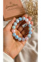 Natural Morganite Stone Women's Bracelet - 3