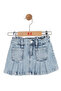 Pleated Skirt 51701 Blue - 2