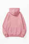 Unisex Soft Textured Tokyo Printed Design Oversize 3 Thread Hoodie Sweatshirt - 2