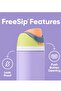 FreeSip Insulated Stainless Steel Water Bottle with Straw, BPA-Free Sports Water Bottle, Great for Travel, 24 Oz, Boneyard - 3