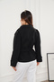 High Collar Short Lined Cashmere Coat - 6