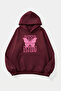Unisex Soft Textured Nobility Printed Design Oversize 3 Thread Hoodie Sweatshirt