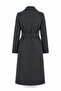 Long Cashmere Coat with Belt, Lined, Stylish Premium Winter Coat - 6