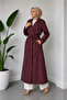 Women's Modal Tencel Belted Pocketed Lined Long Trench Coat - 5