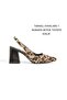 Pointed Toe, Open Back, Large Buckle, 9cm Covered Heel, New Season - 2