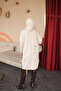 Stone Collar Embroidered Cold Yarn Knitwear Cardigan - 5