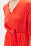 SATIN DRESS WITH WAIST DETAIL - 8
