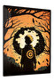 Naruto Uzumaki and Kurama Anime Metal Wall Art