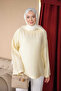 Yellow Wide Sleeve Blouse - 4