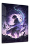 Sasuke Uchiha Anime Metal Wall Art