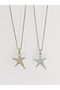 Women's Zircon Stone Asymmetric Star Necklace Stylish Daily Design Gift Necklace - 4